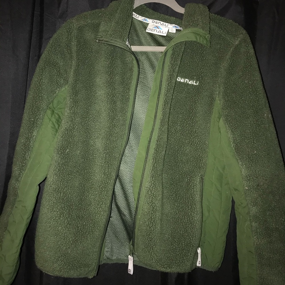 fuzzy denali zip up